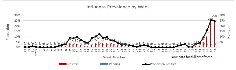 flu chart